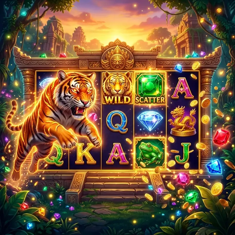 Tiger Gems Slot 3 Oaks Gaming