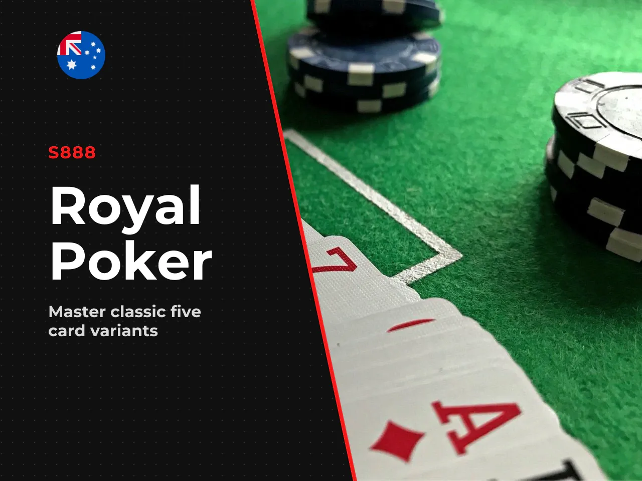Royal or Russian Poker. A house-banked