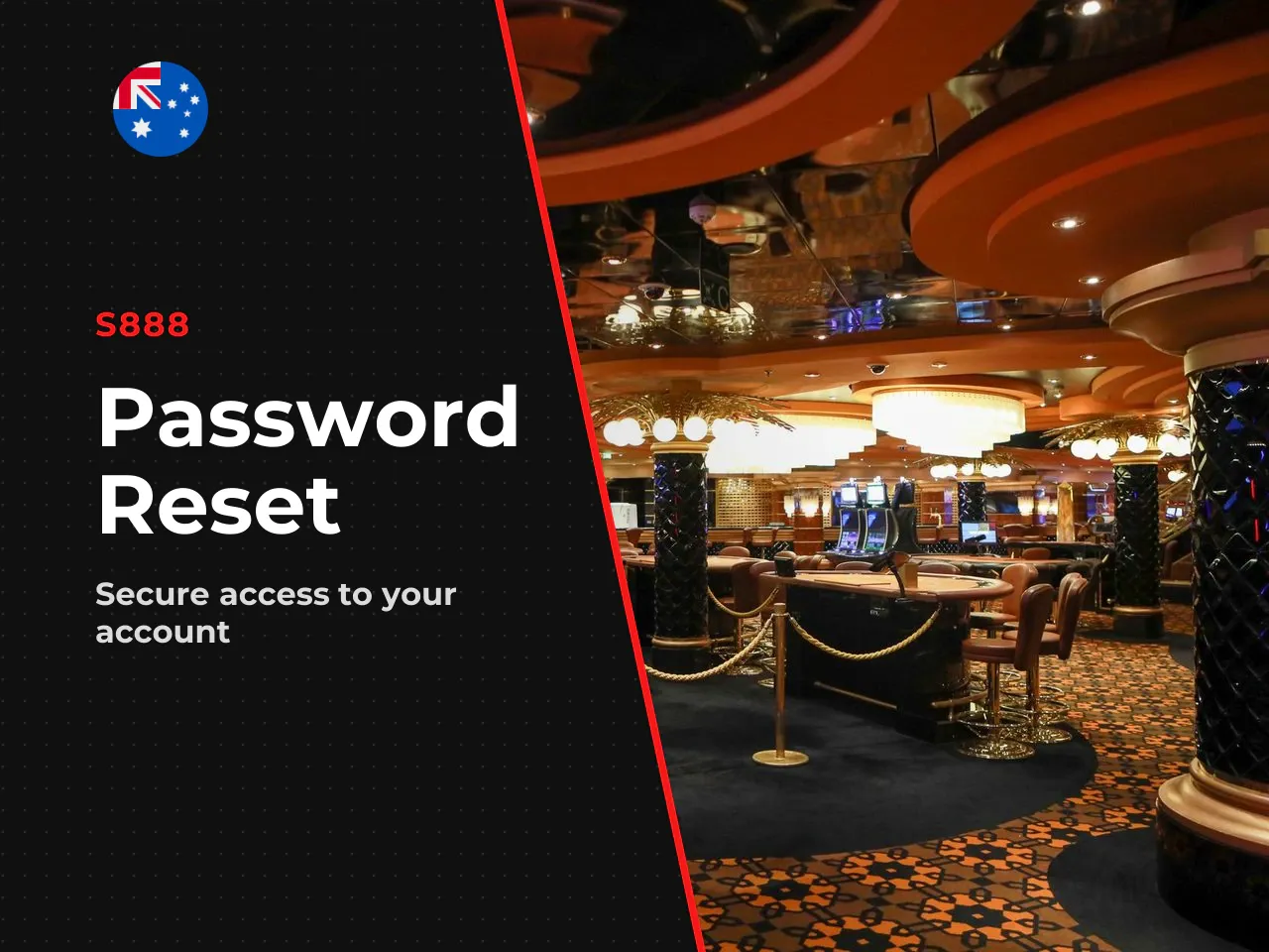 How to reset your account password