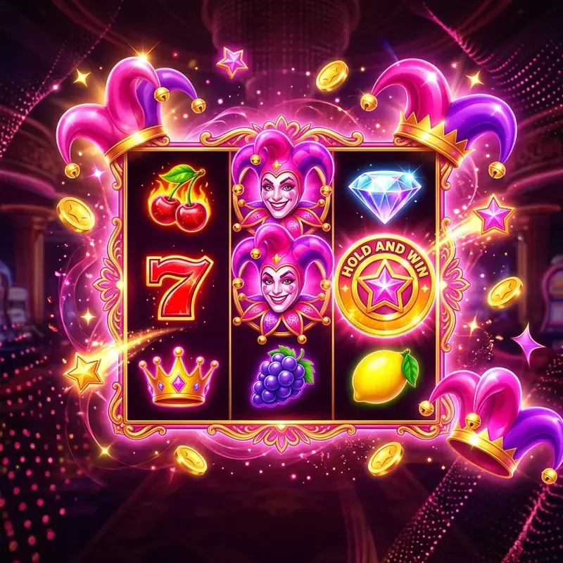Pink Joker Hold and Win Slot